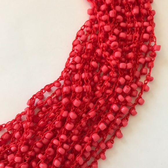 Multi Strand Beaded Necklace - Picture 4 of 7